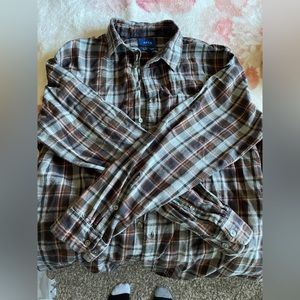 Brown Plaid Flannel